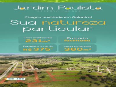 Terreno para Venda, em Goianira, bairro Residencial Santo Andr�